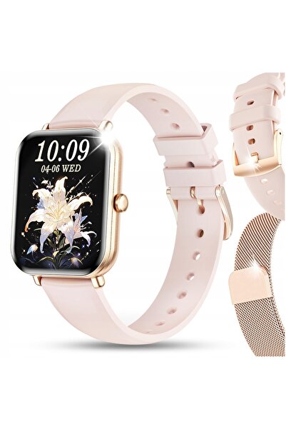 NO BRAND Smartwatch Jg Smart de damă Jgs-03 Auriu