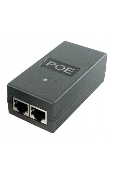 NO BRAND Sursă de alimentare PoE 24V 1A 24W Gigabit Evercell Ground RJ45, Cab...