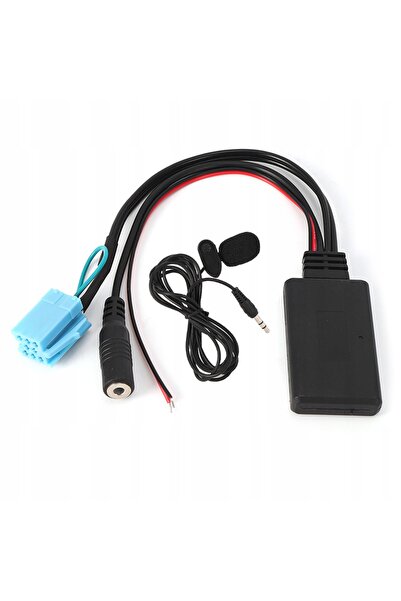 NO BRAND Adaptor modul Bluetooth cu intrare auxiliară cu 8 pini și microfon