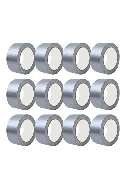 Duravel 12 Rolls Duct Tape | 2 inches x 15 yards Strong Adhesive Grey Tape fo...