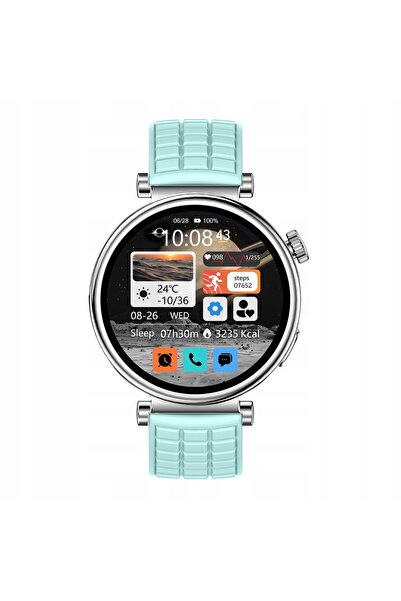 NO BRAND Smartwatch Ceas Sport pentru Femei Apeluri Meniu în limba poloneză G...