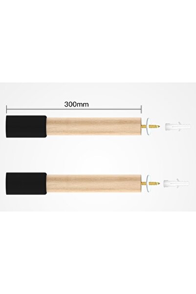 NO BRAND Suport de perete din lemn pentru biciclete, rezistent la 22 kg, pent...