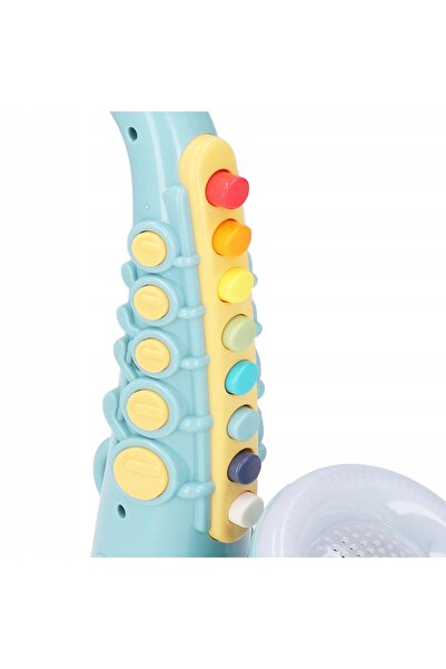 NO BRAND Saxofon de jucărie pentru copii - Instrument muzical tip trompetă