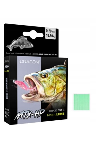 NO BRAND Fir de pescuit Spinning Mtx-Hp Neon Lime 0.16mm 135m 14,60kg 1 buc.