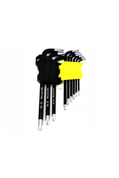 NO BRAND Set de chei Torx lungi T10-T50, 9 bucăți. |   stal S2 Waryński