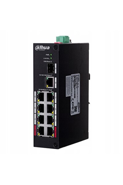 DAHUA PFS3110-8ET-96-V2 SWITCH INDUSTRIAL POE CU 8 PORTURI