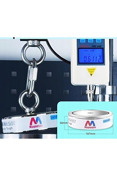 NO BRAND Magnet de neodim 1220 kg Frânghie 20m Căutare în apă Set mănuși Pute...