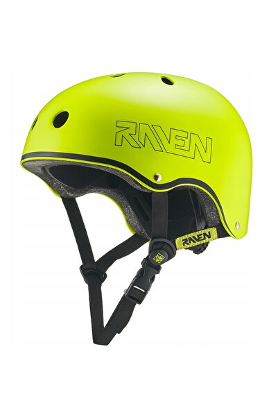 NO BRAND Casca skateboard Raven Essto Lime L (58-60cm)