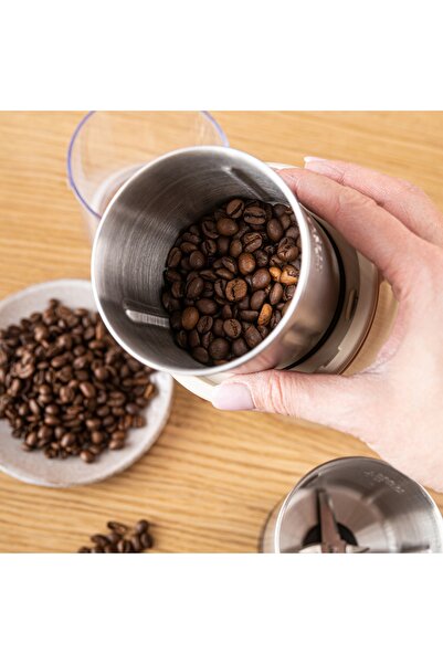 NO BRAND Râșniță electrică 2 în 1 Klausberg Kb7993 pentru cafea, condimente, ...