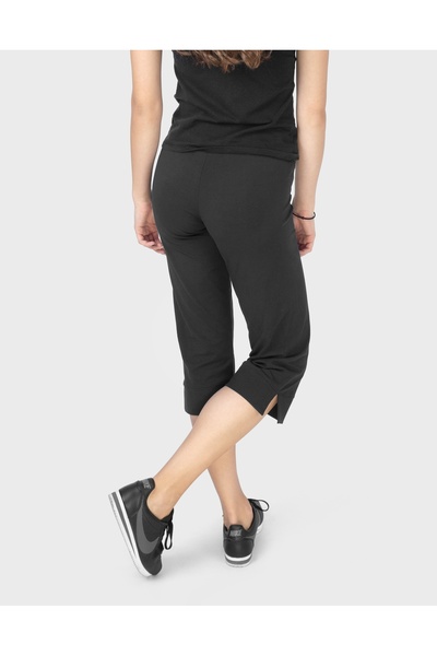 NO BRAND Pantaloni sport scurți de damă, trei sferturi, tip capri, trening Re...