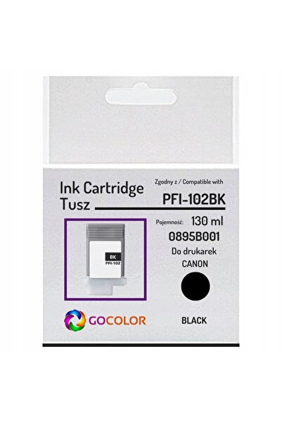 NO BRAND Cartuș de cerneală nou Pfi-102Bk Pfi102 Negru pentru Canon Imageprog...