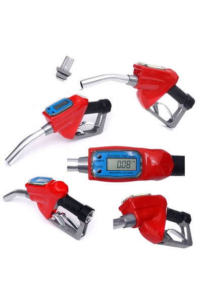 NO BRAND Pistol de alimentare cu combustibil cu contor LCD Kraft&Dele