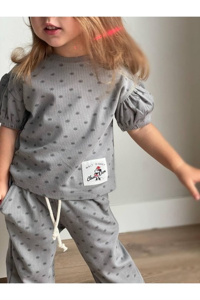 MyChino Kids Flower Printed Girl's Set