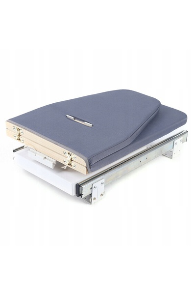 NO BRAND Masă de călcat de perete gri 81x31 cm cu bază