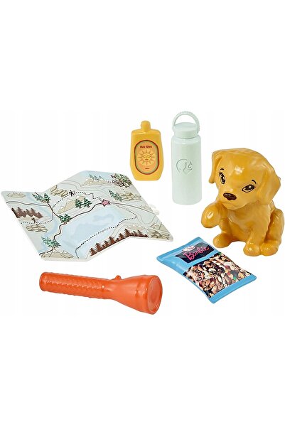 NO BRAND Brb Lalka Relaxează-se cu Doggy