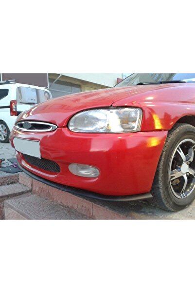 OTO H.İ.T. FORD ESCORT UYUMLU ÖN LİP TAMPON EKİ BODY KİT YUMUŞAK MAT SİYAH KI...
