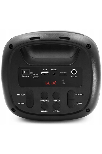 NO BRAND Boxă Boombox LED RGB 1000W Bluetooth USB MP3 FM Microfon Karaoke