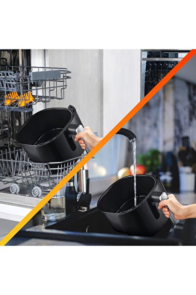 NO BRAND Friteuză fără ulei Smart Life Air Fryer Sj-400 4L 1300W