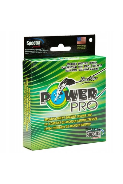 NO BRAND Power pro fir împletit verde mușchi 0,15mm 275m verde 9kg 1 buc.