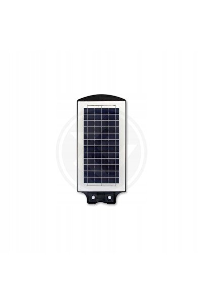 NO BRAND Lampă stradală LED cu panou solar 100W, lumină rece + senzor de mișc...