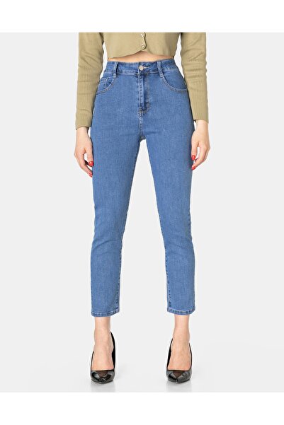 NO BRAND Blugi skinny de damă, cu talie înaltă, elastici, 2027 W38