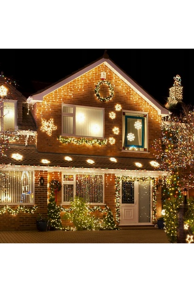 Led Lumini de Crăciun, Ghirlandă luminoasă, Cablu gros, 1000 LED-uri + cu efe...