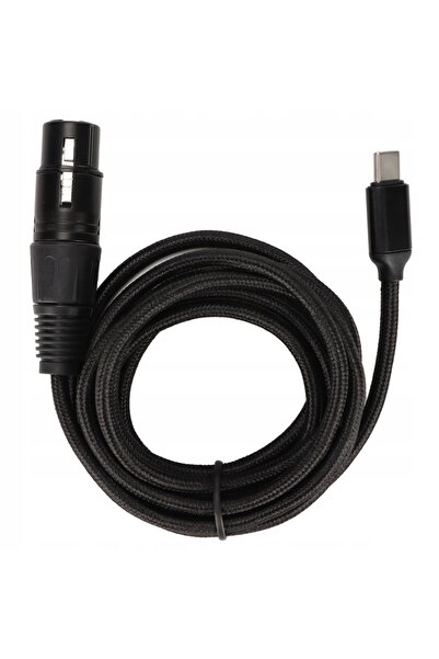 NO BRAND Cablu USB-C la XLR mamă cu zgomot redus