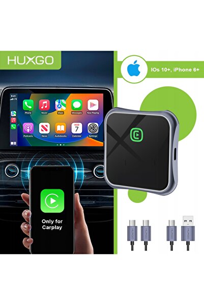 NO BRAND Huxgo Wireless Carplay Box Adaptor wireless pentru Apple Carplay