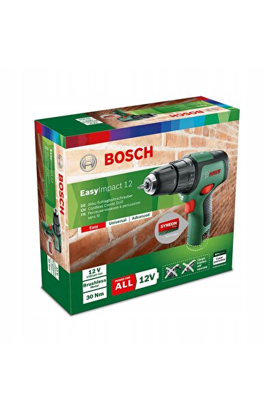 Bosch Mașină de găurit cu percuție 12V 30Nm EasyImpact 12 Corp