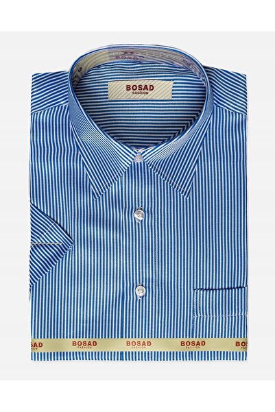 NO BRAND Cămașă elegantă formală bărbătească din bumbac cu mânecă scurtă wy89...