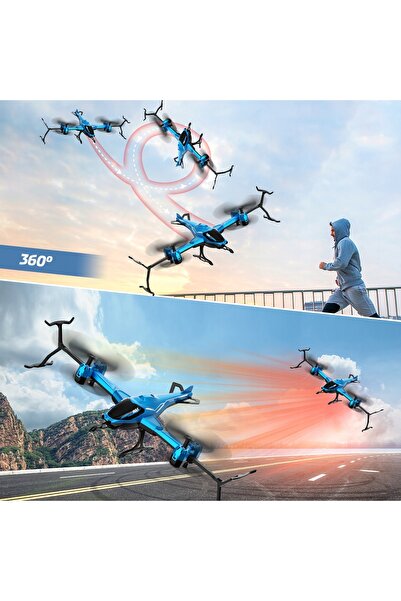 NO BRAND Elicopter RC telecomandat, model de aeronavă pentru pilot, cu LED, U...