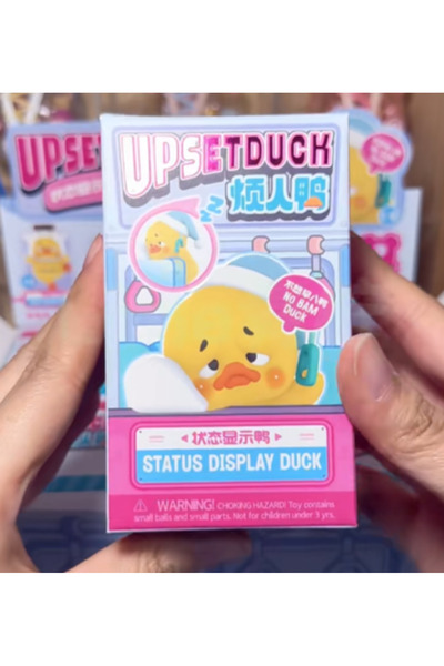 Choice1 1pcs random New UpsetDuck Hipper Series Vinyl Blind Box Status Displa...