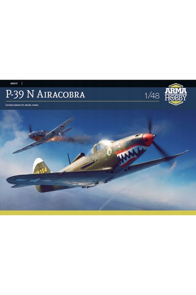 NO BRAND Arma Hobby 40011 1:48 P-39 N Airacobra Kit de asamblare model