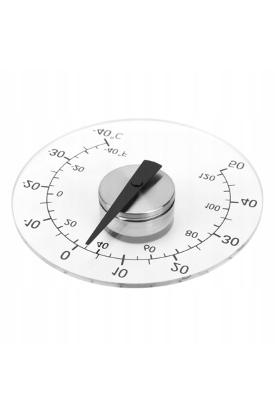 NO BRAND Termometru de exterior pentru fereastră, temperatură caldă/rece