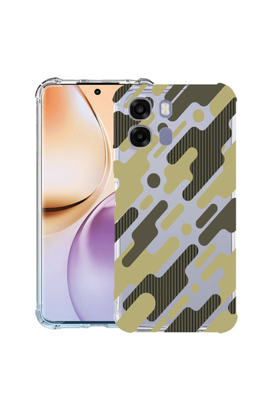 bestcase ®   Husă Antișoc pentru OPPO A6 / A6X / A6S, Camuflaj Verde, 3156785...