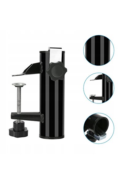 NO BRAND Suport de umbrelă pentru balcon, bază pentru balustrade, robust