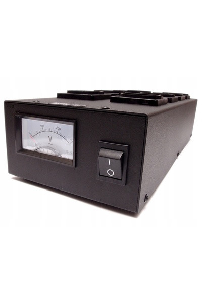 NO BRAND Prelungitor cu filtru, blocaj DC, 8 prize, voltmetru, TOMANEK TAP8ONV+