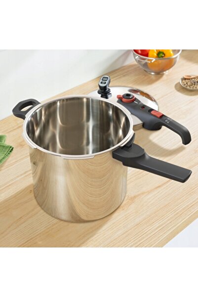 TEFAL Oală sub presiune Szybkowar Secure Chrono 8L, argintie + coș