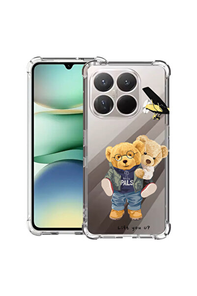 bestcase ®   Противоударен калъф Husa за Motorola Edge 70 Fusion, Мече Теди Б...