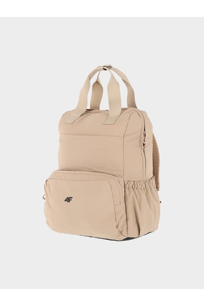 NO BRAND 4F U465 Rucsac Urban |   Bej școlar