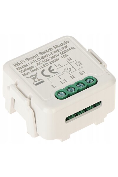 ATLO ATLO-SW1-EWELINK Controler inteligent Wi-Fi pentru lumină LED, eWeLink