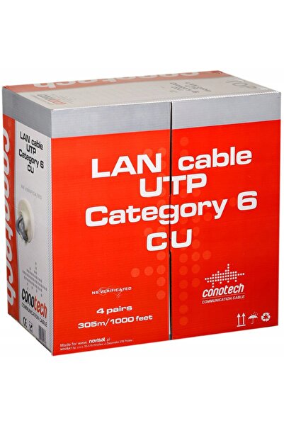 Conotech Cablu intern U/UTP LAN Cat.6 305m