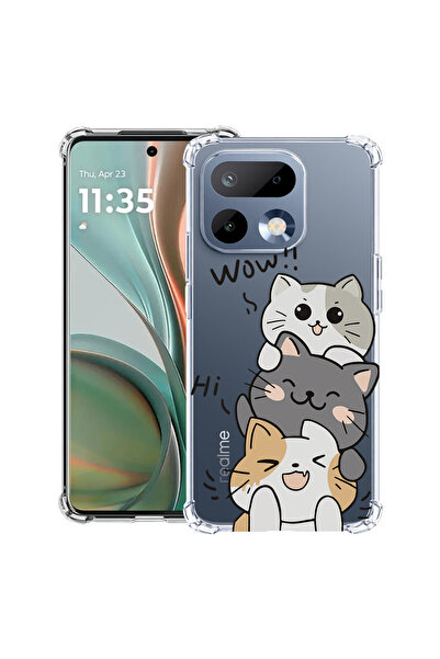bestcase ®   Husă Antișoc pentru Realme 16 Pro 5G, Cat Wow, 3143991 AS 1855