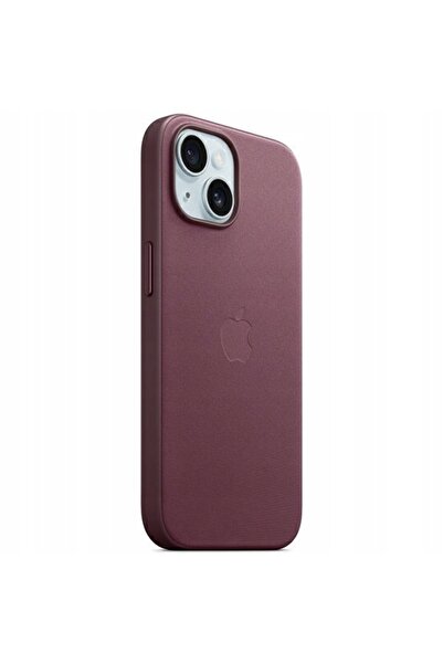Apple Husă FineWoven pentru iPhone 15 Plus cu MagSafe - Mulberry