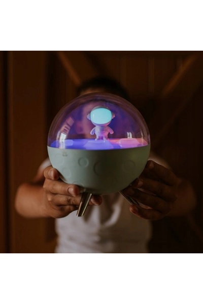 NO BRAND Lampă de veghe LED pentru COPII MARY'S MOON albă ECOLIGHT