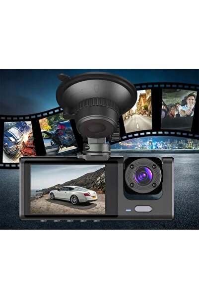 NO BRAND Cameră auto de bord + cameră de marșarier 1080p