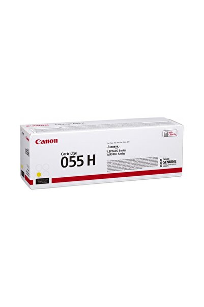 Canon Cartuș toner 055 H Y zolty