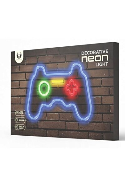 FOREVER LİGHT Gamepad LED Neon din Plexiglas Multicolor pentru camera fanilor...