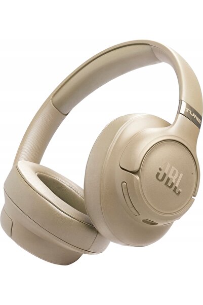 JBLTM Căști JBL Tune 780NC Bej cu Anulare a Zgomotului