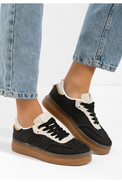 B T Shoes Дамски сникърси Deenia черни